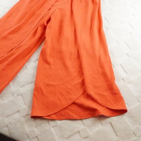 Reiss Pleated Wide Leg Pants Womens 8 - Picture 2 of 10